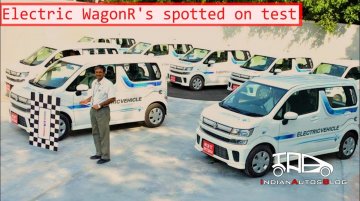 WagonR EV start testing phase | Spy shots | Indian Autos Blog