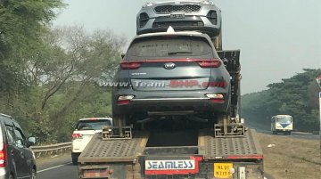 2019 Kia Sportage (facelift) spotted in India for the first time