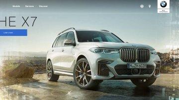 BMW X7 listed on Indian website, to be launched at the end of the month