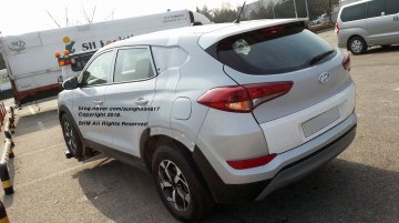 Possible Hyundai Santa Cruz pickup test mule spied in S. Korea