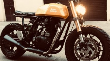 Modified Royal Enfield Continental GT - Image Gallery