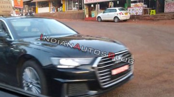 Eighth-gen Audi A6 spotted on test in Mahabaleshwar [Video]