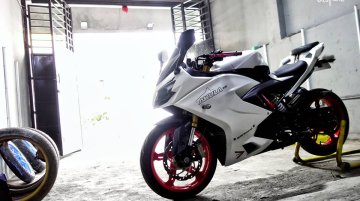 TVS Apache RR310 (Satin White) - Image Gallery