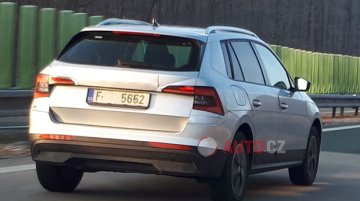 EU-spec Skoda Kamiq spied almost completely uncamouflaged in Czech Republic