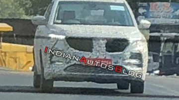 MG Hector road testing continues, spotted near Halol plant