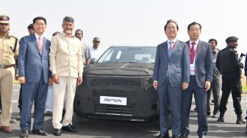 Kia SP2i SUV trial production commences at Anantapur plant