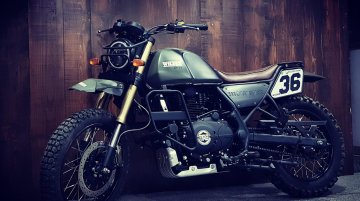 Modified Royal Enfield Himalayan scrambler 'Wilder' by Bulleteer Customs