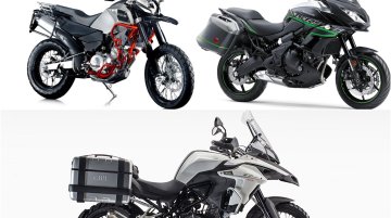 Benelli TRK 502 vs Kawasaki Versys 650 vs SWM Superdual T - Spec sheet comparo