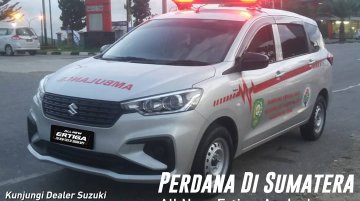 Check out the Suzuki Ertiga in ambulance livery [Video]