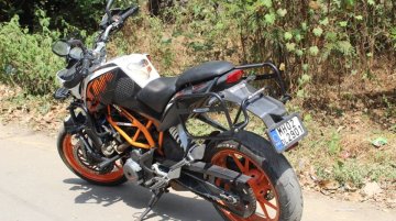 Sahyadri saddle stays for pre-2017 KTM 390 Duke - Image Gallery