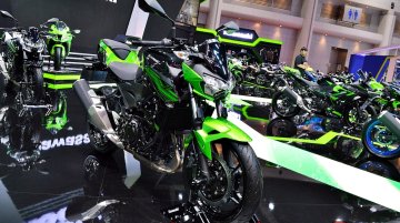 India-bound Kawasaki Z400 - BIMS 2019 Live