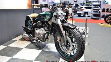 Royal Enfield KX Concept displayed at BIMS 2019