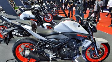 Yamaha MT-03 (Ice Fluo) at BIMS 2019 - Image Gallery