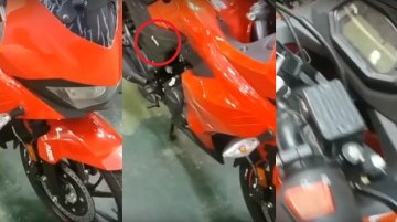 Fully faired Hero Xtreme 200R/Karizma 200 spied in production guise [VIDEO]