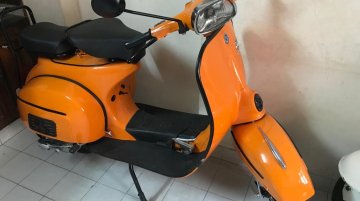 Restored Bajaj Chetak mimics Vespa Super