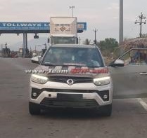 2019 Ssangyong Tivoli (facelift) spotted testing in India