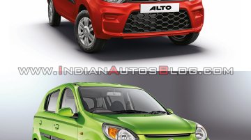 2019 Maruti Alto (facelift) vs. 2016 Maruti Alto 800 (facelift) - Old vs. New