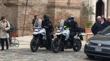 Mysterious Suzuki adventure tourer spied in Europe