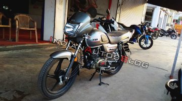 TVS Radeon spotted in a new Grey colour option [Video]