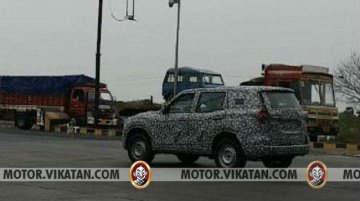 New-gen Mahindra Scorpio spied - Image Gallery