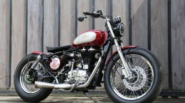 Modified Royal Enfield Classic 500 - Image Gallery