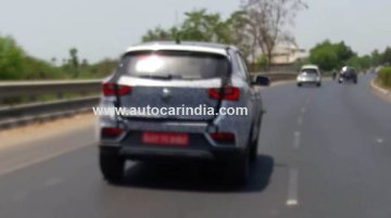 MG eZS all-electric SUV spied in India for the first time