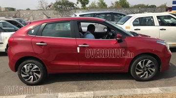 Toyota Glanza spied - Image Gallery