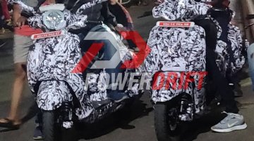 Bajaj Urbanite scooters show their front-end for the first time