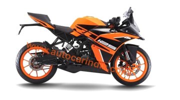 New paint scheme for India-bound KTM RC125 leaked