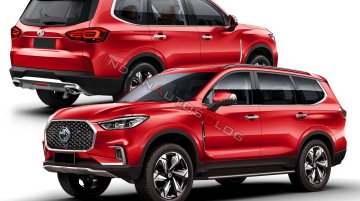 MG-badged Maxus D90 - IAB Rendering