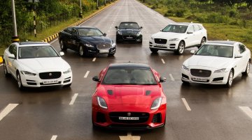 Jaguar sets Delhi roads on fire with the 'Art of Performance' event