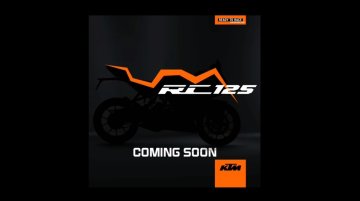 KTM RC125 teased ahead of Indian launch