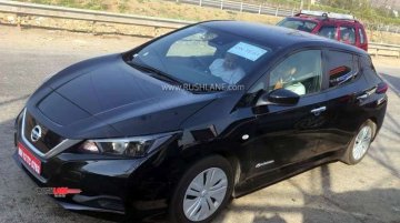 Nissan Leaf spied on test yet again