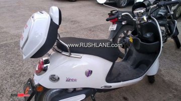 Yadea electric scooter spotted in India