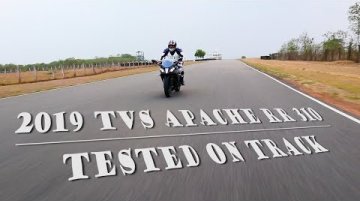 2019 TVS Apache RR 310 | Track Test | Race-Derived Technology & Italian Superbike Looks