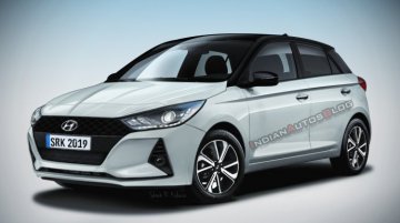 2020 Hyundai i20 कुछ ऐसी नज़र आएगी - IAB ने तैयार की कार की रेंडर इमेज