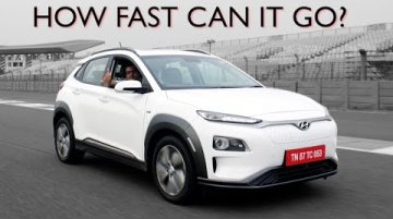 Hyundai Kona EV | First Drive Review | India's First-Ever Electric SUV Tested On A Race Track