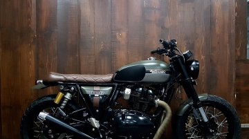 Royal Enfield Interceptor INT 650 gets scrambler treatment from Bulleteer Customs