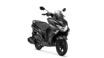 Suzuki Burgman Street in Matte Black colour launched in India