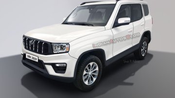 Next-gen Mahindra Scorpio - Image Gallery