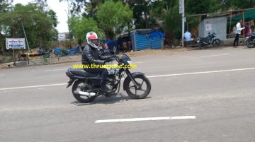 BS-VI 2020 Bajaj Platina makes spy photo debut