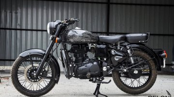 Modified Royal Enfield Classic 350 gets a subtle upgrade from Eimor Customs