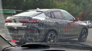 Third-gen BMW X6 spied in India for the first time