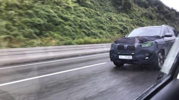 2020 SsangYong Rexton (facelift) spied for the first time