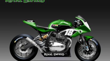 Royal Enfield Continental GT 650 Endurance racer imagined - Rendering