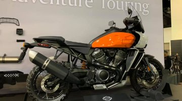 India-bound Harley-Davidson Pan America 1250 adventure tourer and accessories showcased