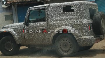 2020 Mahindra Thar and TUV300 Plus - Spy Image Gallery