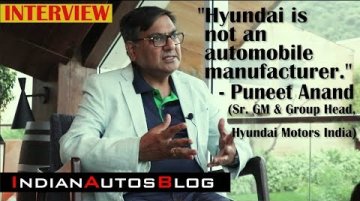 Interview with Puneet Anand | Grand i10 Nios, Electric Mobility & Future Launches