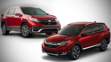 2020 Honda CR-V (facelift) vs. 2017 Honda CR-V - Old vs. New