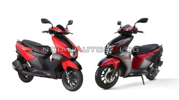TVS NTorq 125 Race Edition vs NTorq 125 Standard - Image Gallery